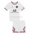 Camisola Paris Saint-Germain Criança Equipamento Quarto 2021-2022 Manga Corta